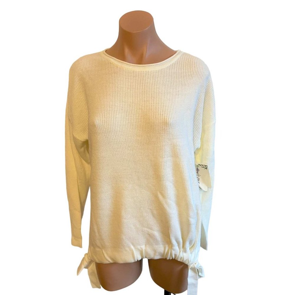Olive & Vine Soft Knit Hi Low Sweater X SMALL (899)